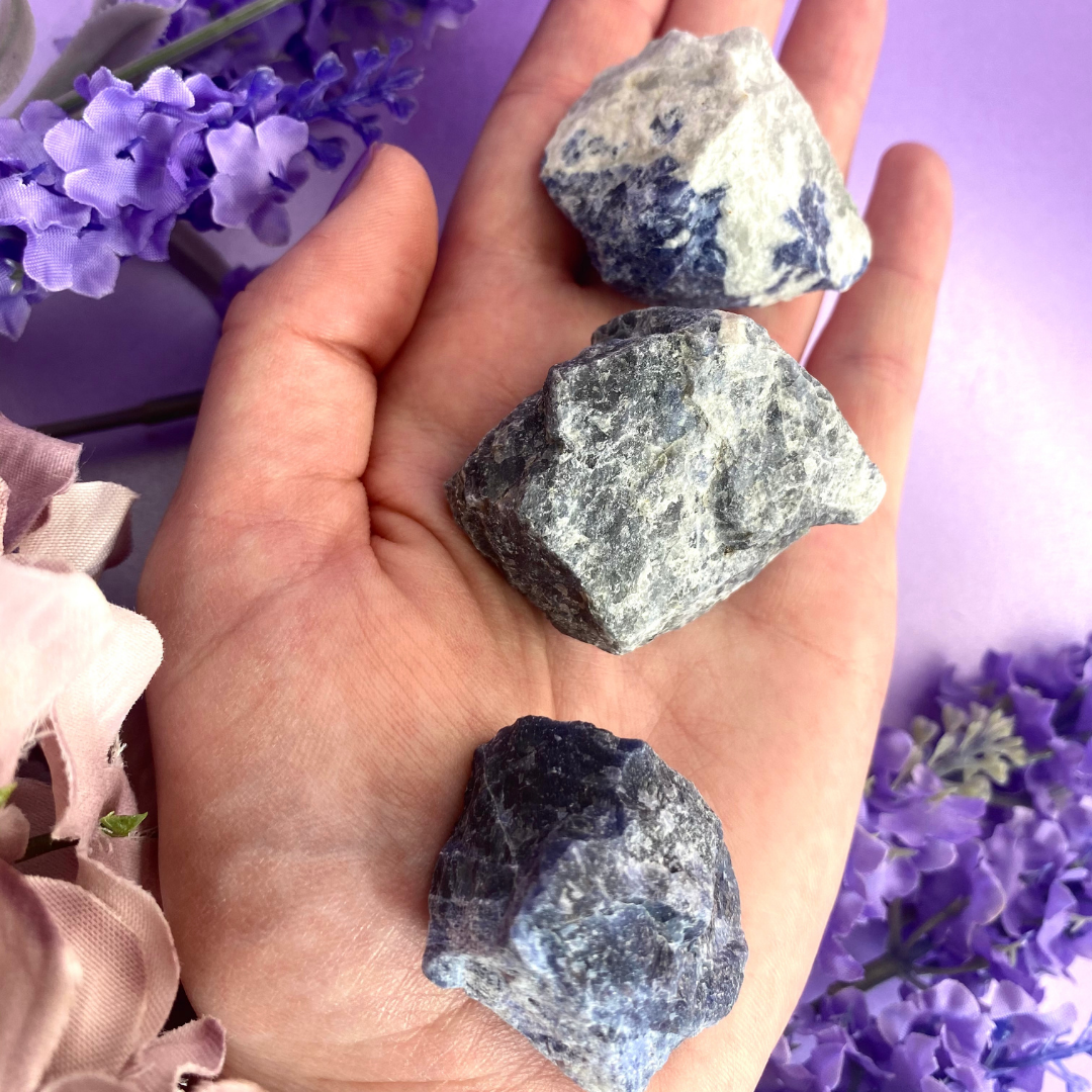 Raw Sodalite Manifesting Minnie